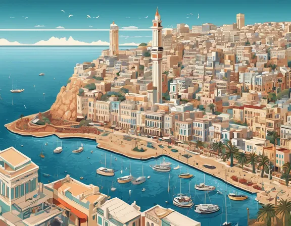 Algiers in the winter image