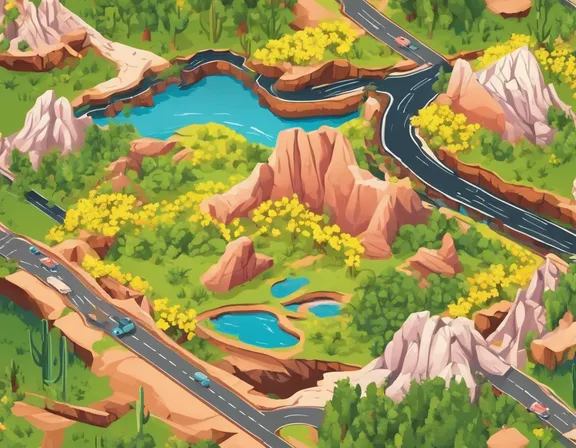 Arizona in the spring image