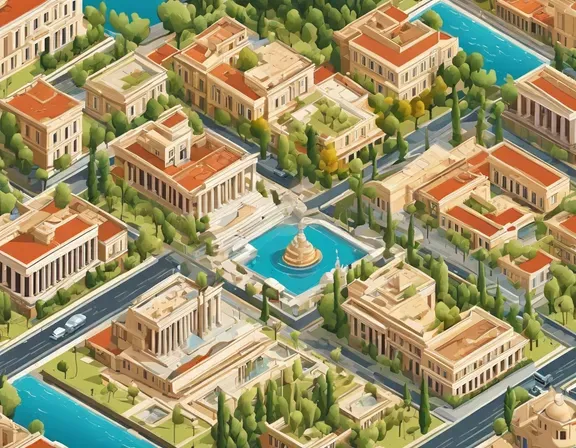 Athens in the summer image