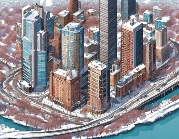 Atlanta in the winter image