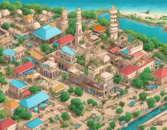 Baidoa in the spring image