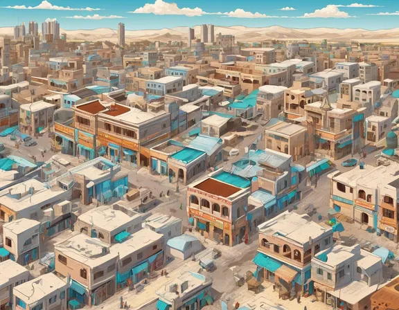 Baidoa in the winter image