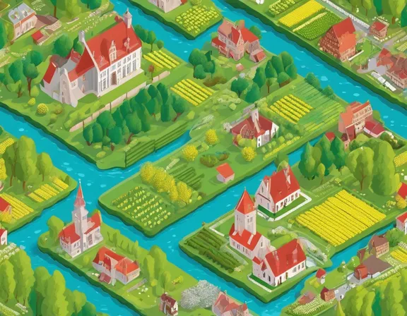 Belgium in the spring image