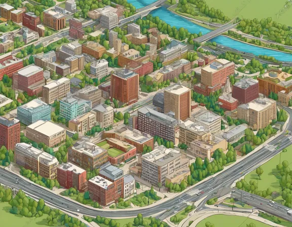 Bismarck in the spring image