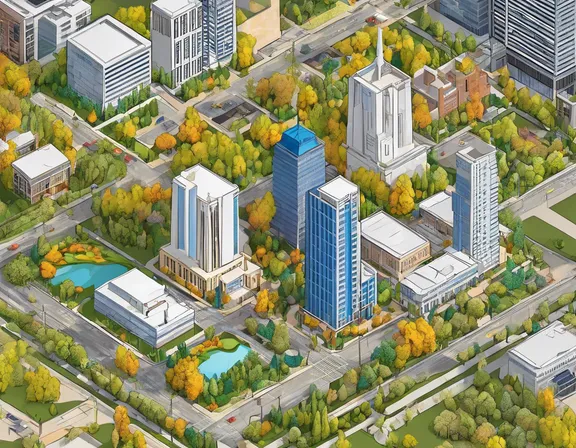 Boise in the spring image