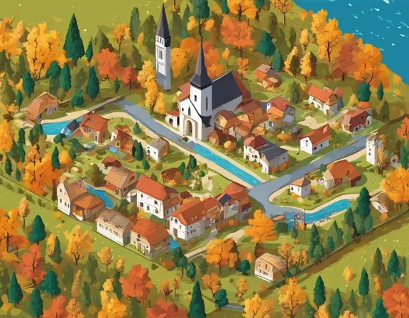 Bosnia and Herzegovina in the fall image