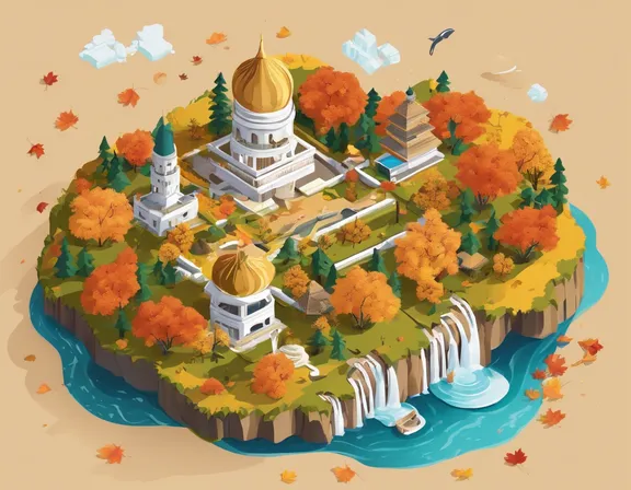 Brunei in the fall image