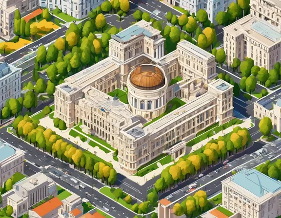 Bucharest in the spring image