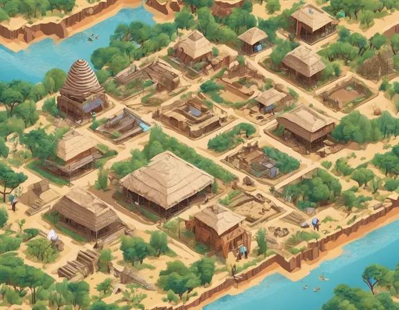 Burkina Faso in the winter image