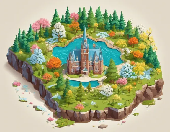 Canada in the spring image