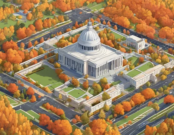 Canberra in the fall image