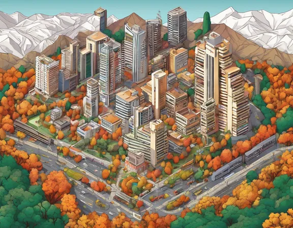 Caracas in the fall image