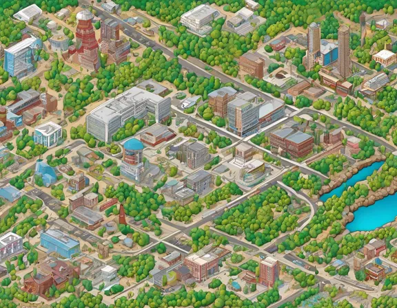 Carson City in the spring image