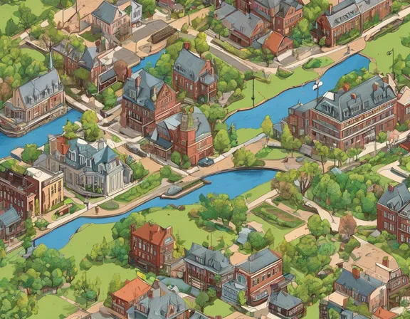Charlottetown in the spring image