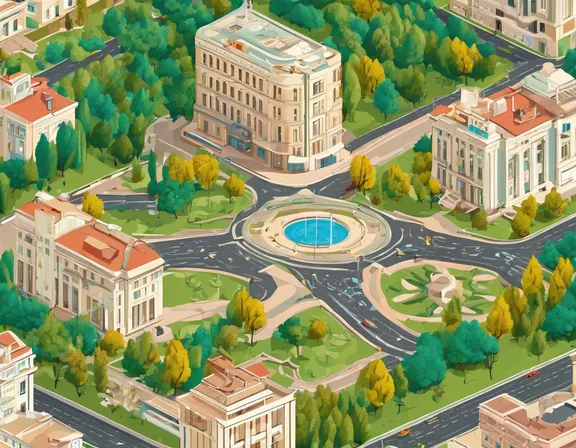 Chisinau in the spring image