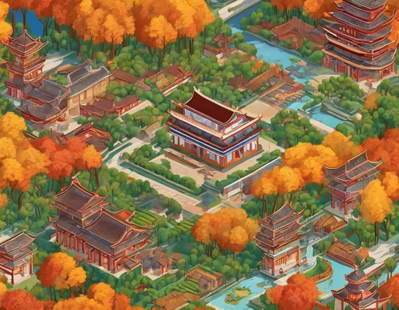 Chongzuo in the fall image