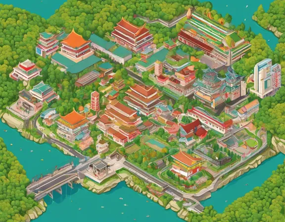 Chongzuo in the spring image