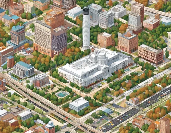 Columbia SC in the winter image