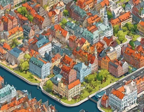 Copenhagen in the spring image