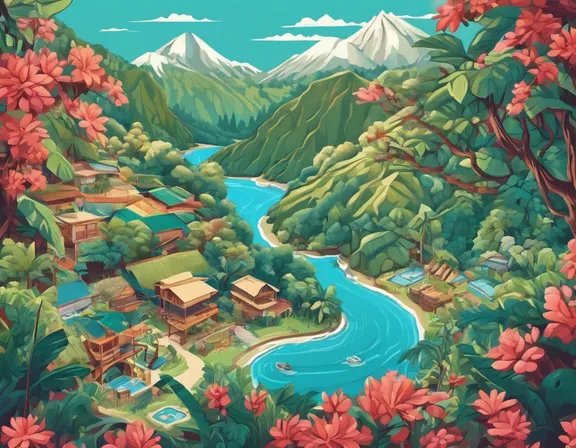 Costa Rica in the winter image