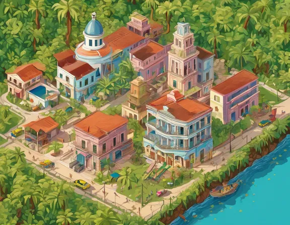 Cuba in the spring image