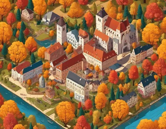 Czech Republic in the fall image