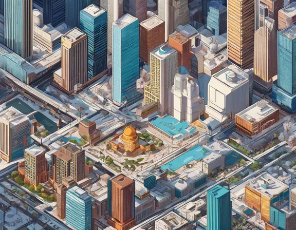 Dallas in the winter image