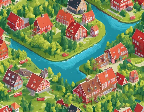 Denmark in the spring image