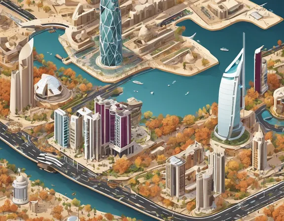 Doha in the fall image