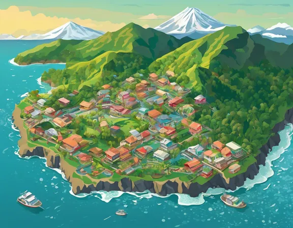 Dominica in the winter image