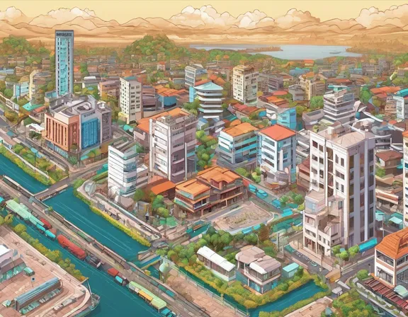 Douala in the winter image