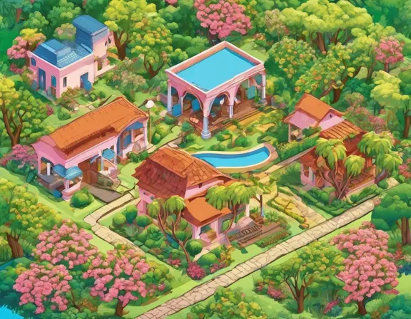 El Salvador in the spring image