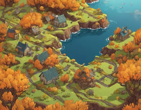 Faeroe Islands in the fall image