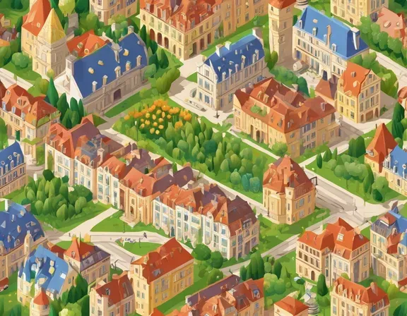 France in the spring image