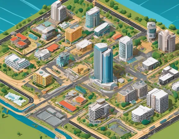 Gaborone in the winter image