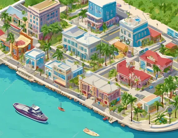George Town (Cayman Islands) in the spring image