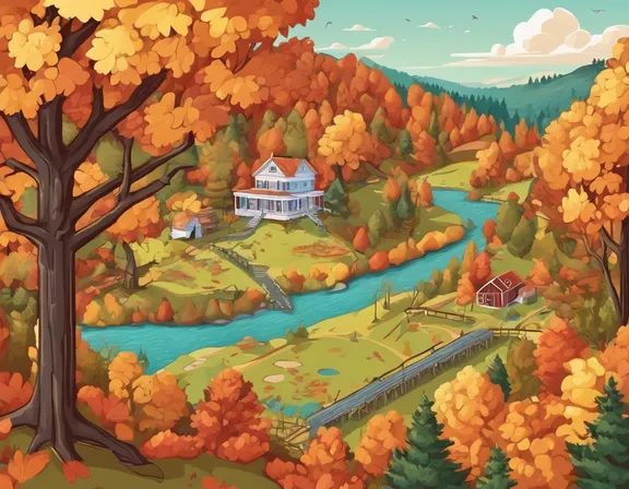 Georgia (country) in the fall image