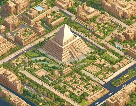 Giza in the spring image