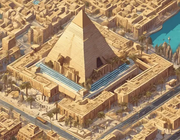 Giza in the winter image