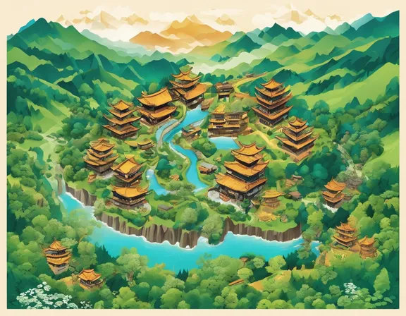 Guizhou in the summer image