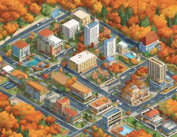 Hagåtña in the fall image