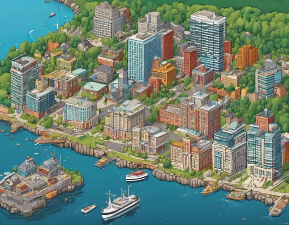 Halifax in the summer image