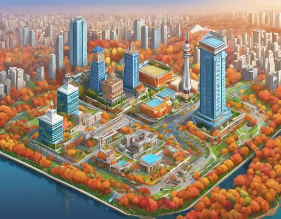 Hefei in the fall image