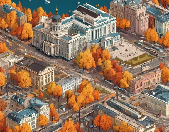 Helsinki in the fall image