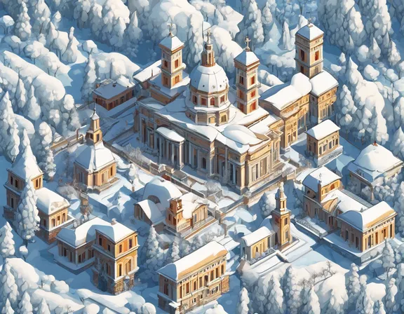 Holy See in the winter image