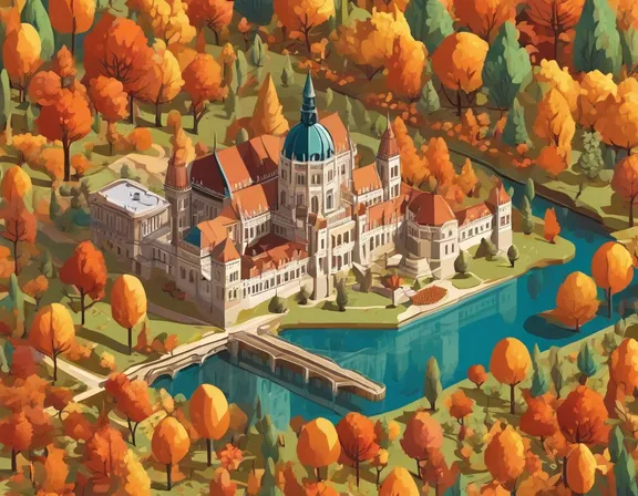 Hungary in the fall image