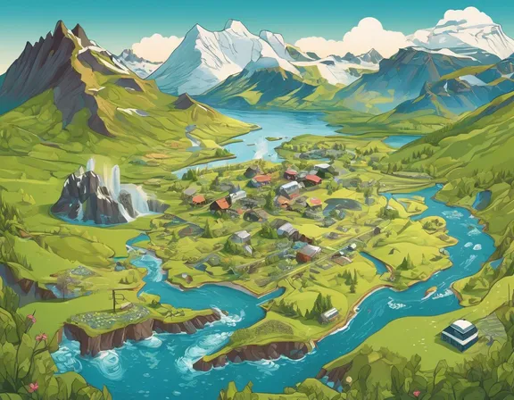 Iceland in the spring image