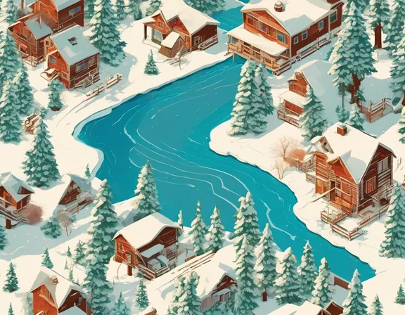 Idaho in the winter image