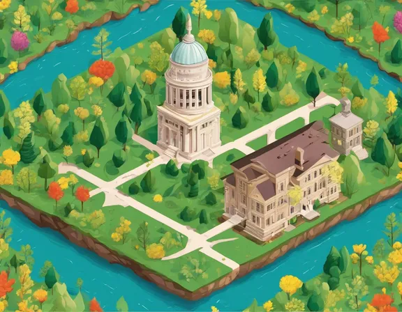 Indiana in the spring image