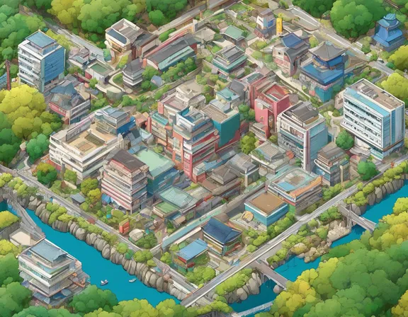 Iruma in the spring image